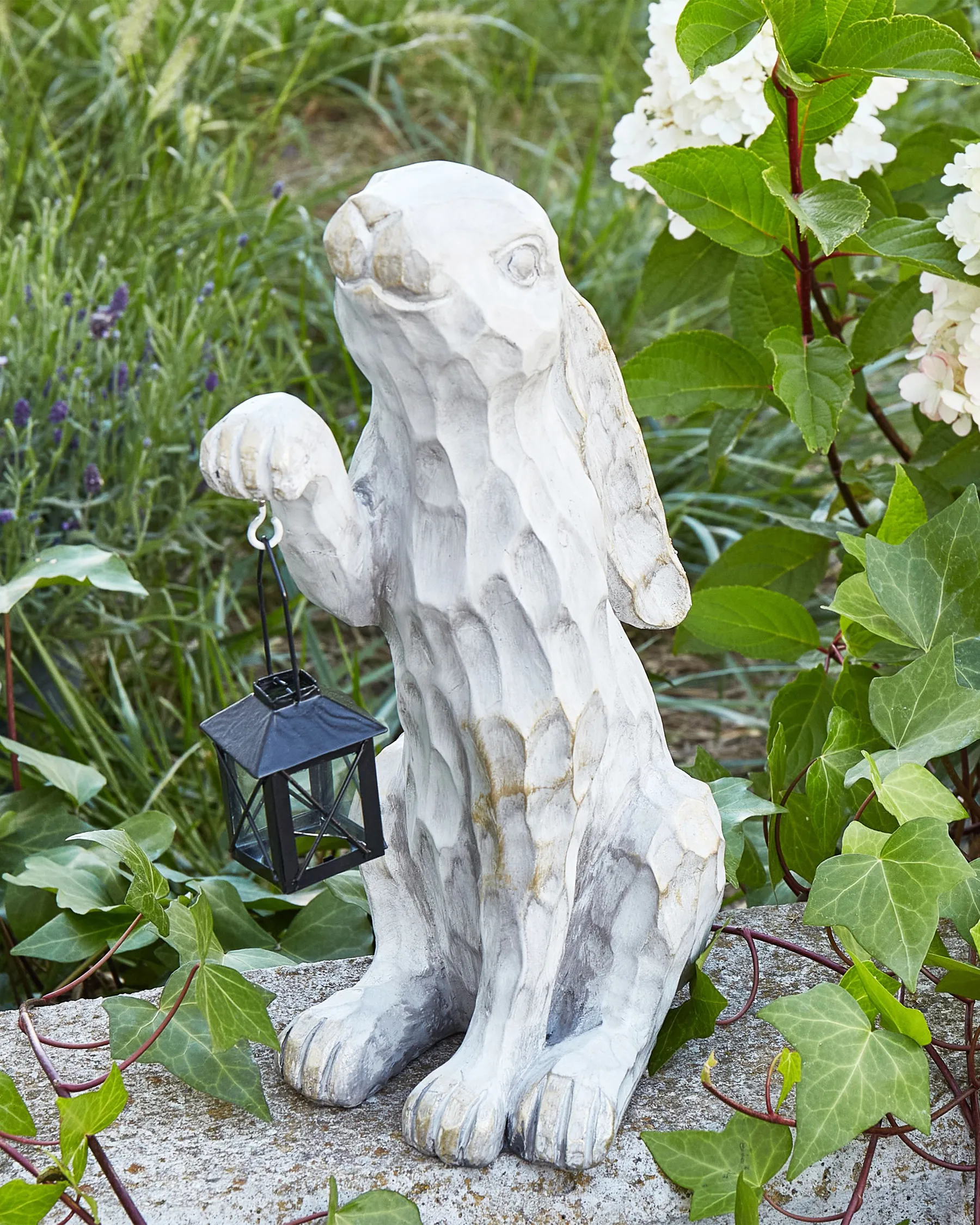 Garden Figurine GERLAND Rabbit Off-White_938826