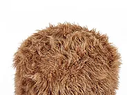 Pouffe TUKKI Faux Fur Brown_938908