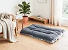 Tierbett ERGANI Samtstoff Grau