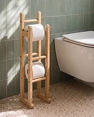 Porte-papier toilette FURNAS Bambou Marron clair_1144262