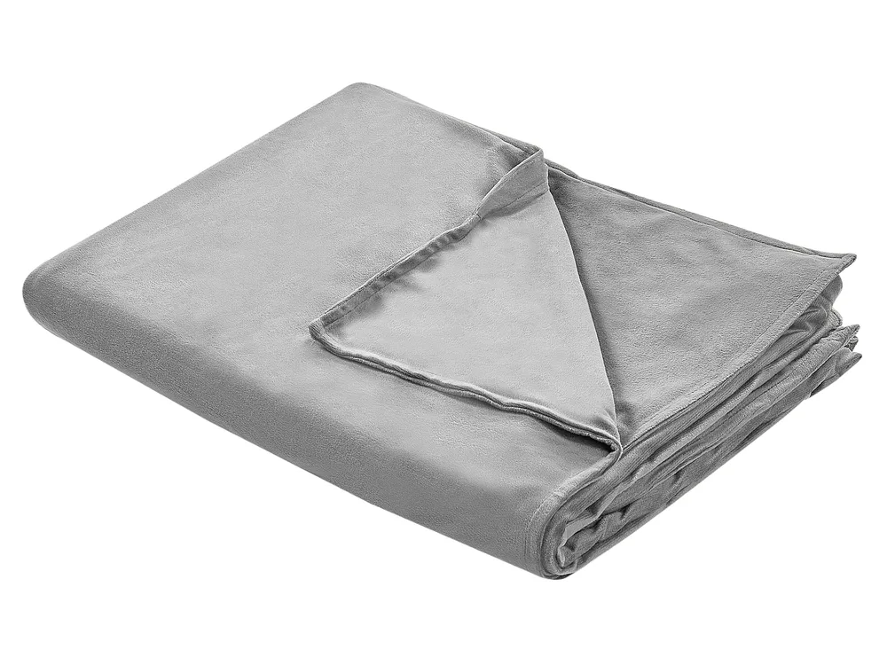 Bezug für Gewichtsdecke 1000 RHEA 135 x 200 cm Grau