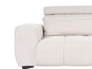 Sofa 2-Sitzer VEGAMO Stoff Hellbeige_924895