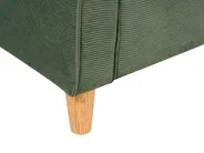 Sofa 3 Seater RONNEBY Corduroy Dark Green_901429