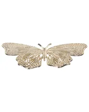 Dekofigur Schmetterling MADIUN Metall Gold_848911