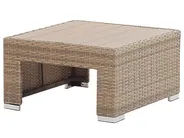 Lounge Set mit Tisch 5-Sitzer COCCOLIA modular Polyrattan Beige_810062