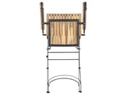 Bistro Set klappbar LASCARI Akazienholz Hellbraun_1075230
