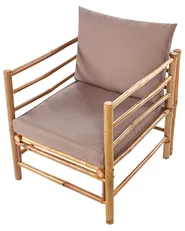 Gartensessel CERRETO Bambus Taupe_908790