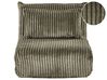 Single Sofa Bed LYSEKIL Corduroy Green