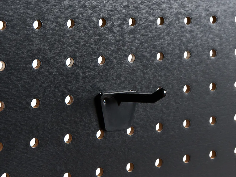 Schreibtisch mit Memoboard BUXTON 84 cm 48 cm Dunkelbraun_1054038