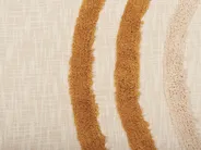 Kuscheldecke MATHURA Baumwolle 130 x 180 cm Beige_829267