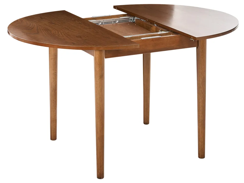 Ausziehbarer Esstisch ECHO Dunkle Eiche 107/137 cm 107 cm_1017309