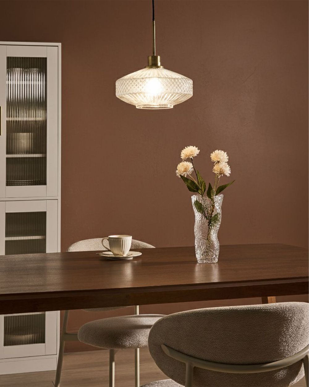 Pendant Lamp PIRRIS Glass Transparent