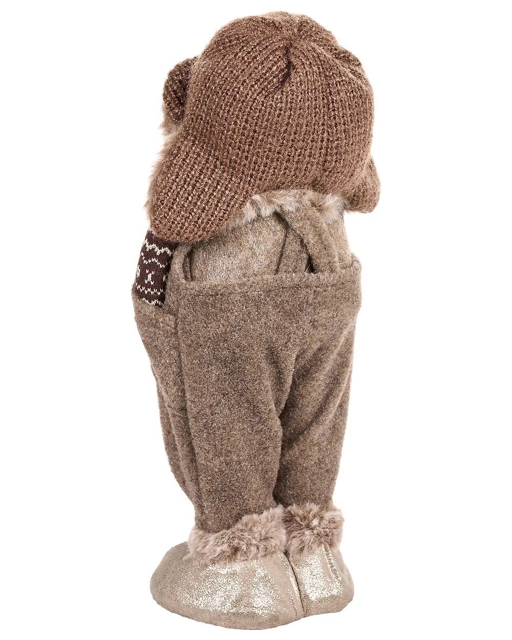 Weihnachtsdekoration 2er Set PAROLA 39/54 cm Zwerg Braun_1174980