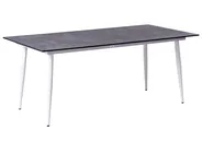 Gartentisch TOLENTINO 180 cm 90 cm Steinoptik Grau_1029875