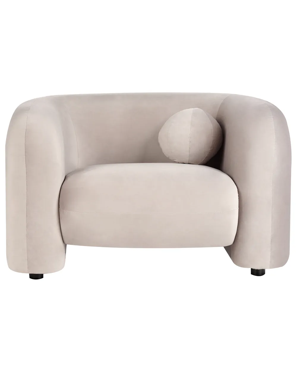 Armchair LEIREN Velvet Taupe_919441