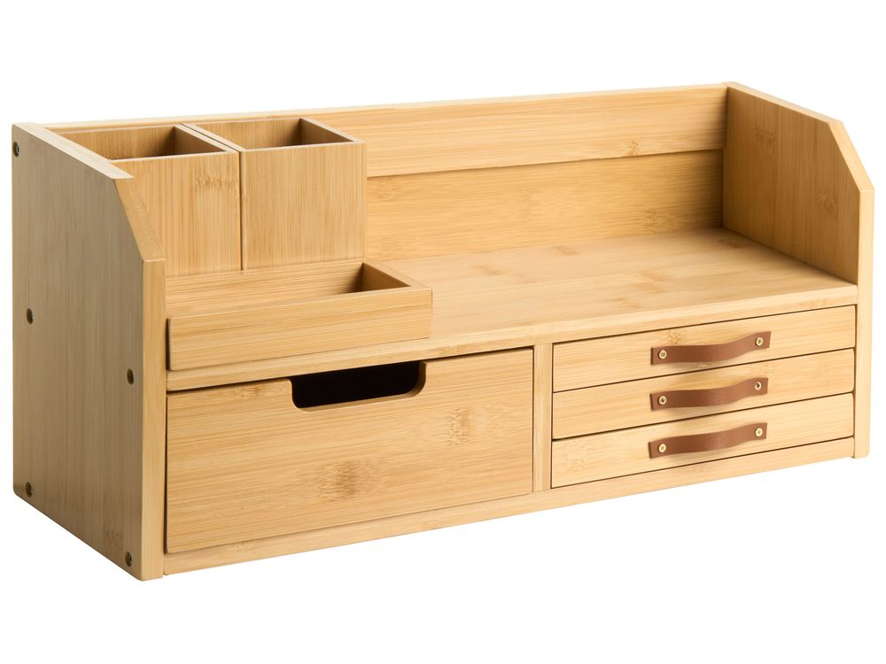 Küchenorganizer FOUGASSE Bambus Hellbraun