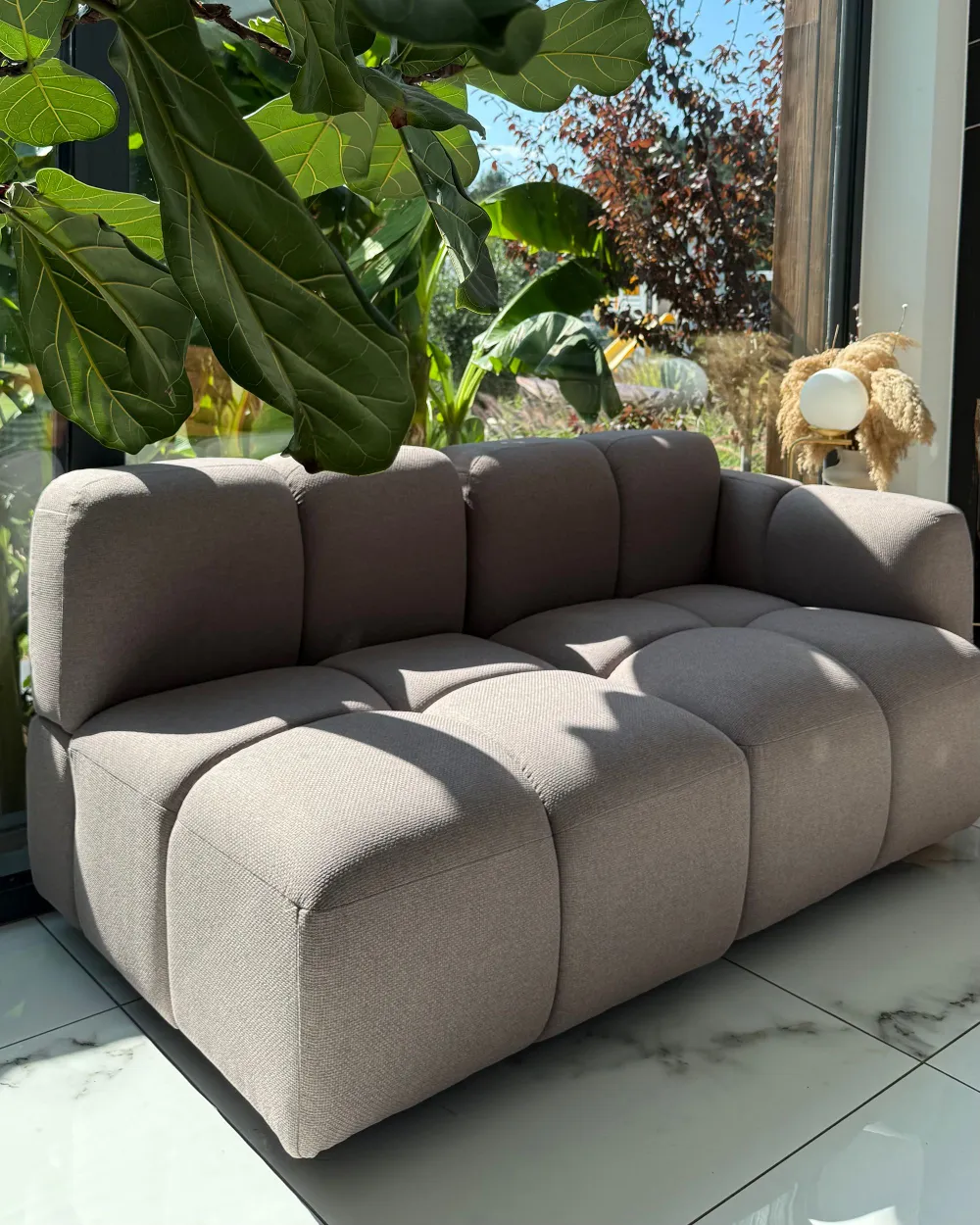 Sesselmodul MAKSABERG Stoff Taupe_1174004