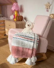 Kuscheldecke CUBUK 130 x 150 cm Bunt_1186245