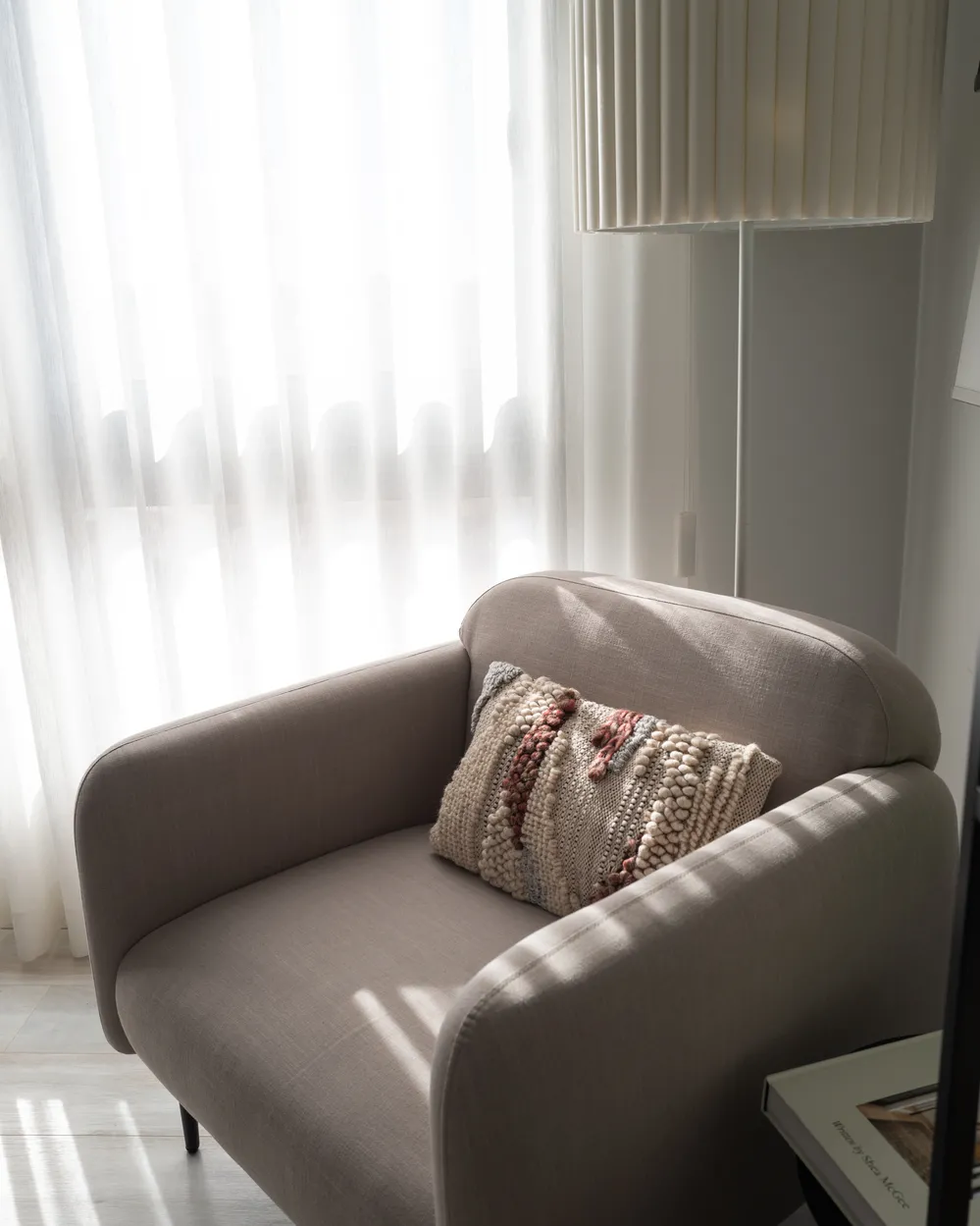 Sessel STOUBY Leinen Taupe_946559