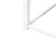 Bett mit Lattenrost Metall VIRY 140 x 200 cm Weiß_902610