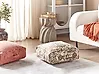 Pouf SHASA Baumwolle Beige