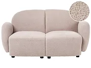 Bank 2-zits JULE Bouclé Beige_1125937
