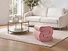 Poef ARCADIA Fluweel Roze