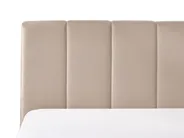 Lit ottoman DREUX Velours Taupe 140 x 200 cm_1012297