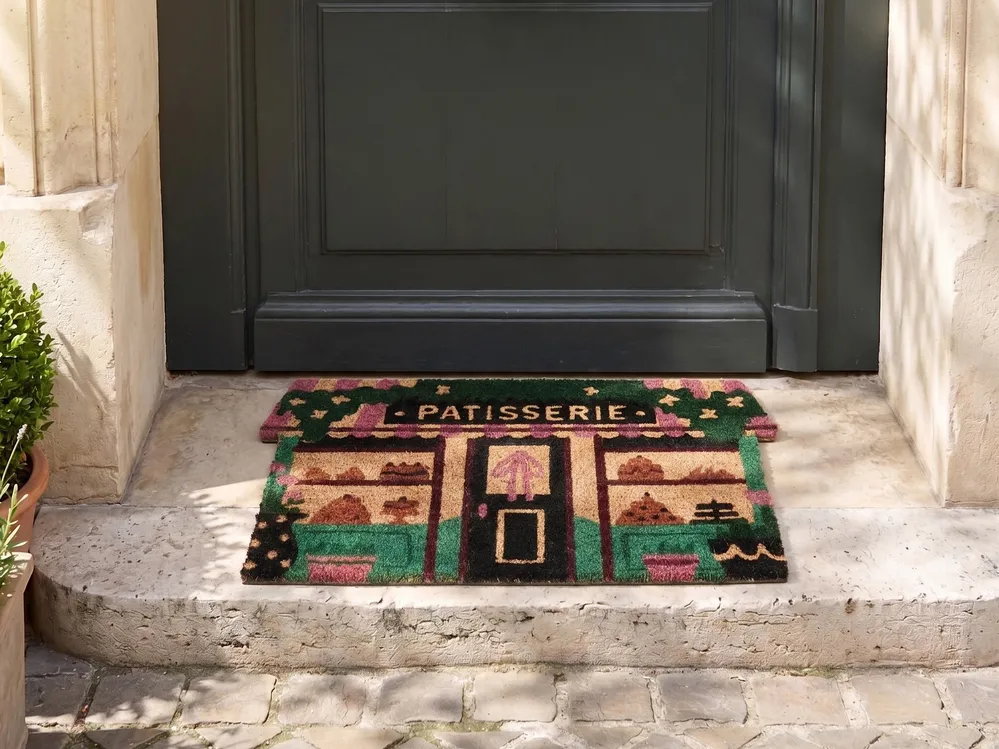 Doormat TERNATE Multicolour 60 x 90 cm Coir