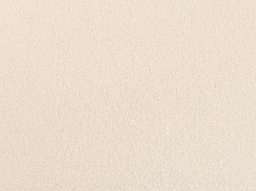 Pouf LOUIN Samtstoff Beige_876689