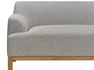 Sofa 3 Seater SOSJO Fabric Light Grey_940854