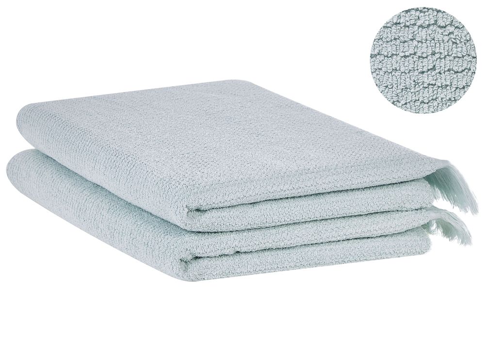 Set od 2 ručnika ATIU Terry pamuk Metvica