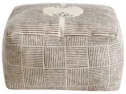 Pouf LUTZ Baumwolle Grau_993524