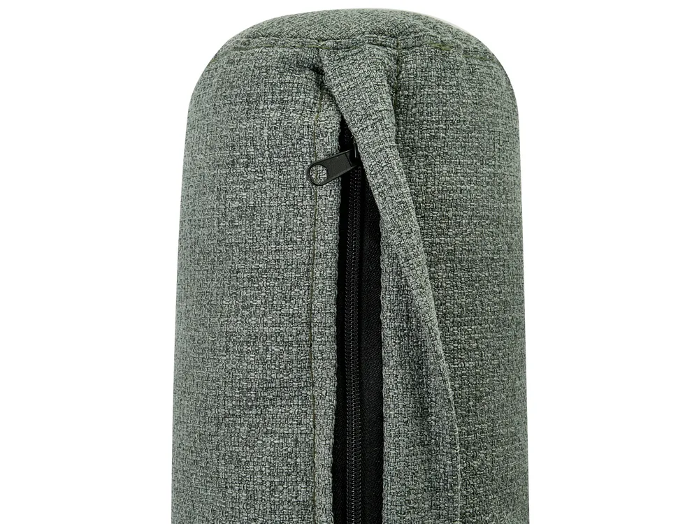 Linksseitige Chaiselongue YVOIRE Stoff Grün_1040653