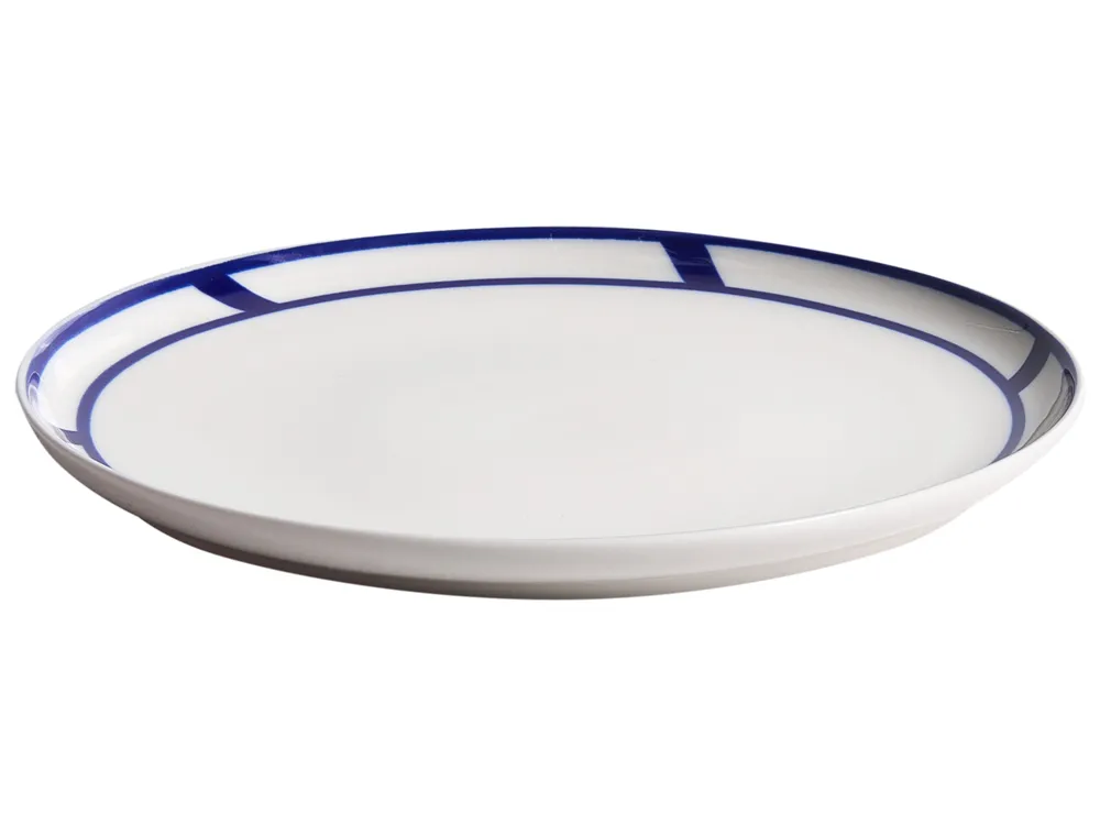 Tafelservice 12-teilig SHISO Porzellan Weiß / Blau_1064152