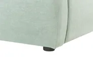Bett mit Stauraum BAJONNA Samtstoff Mintgrün 160 x 200 cm_842850