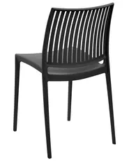 Gartenstuhl 4er Set ILLUMANI Schwarz_1077490