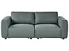 Modulsofa 2-Sitzer KIVVIK Bouclé Grün