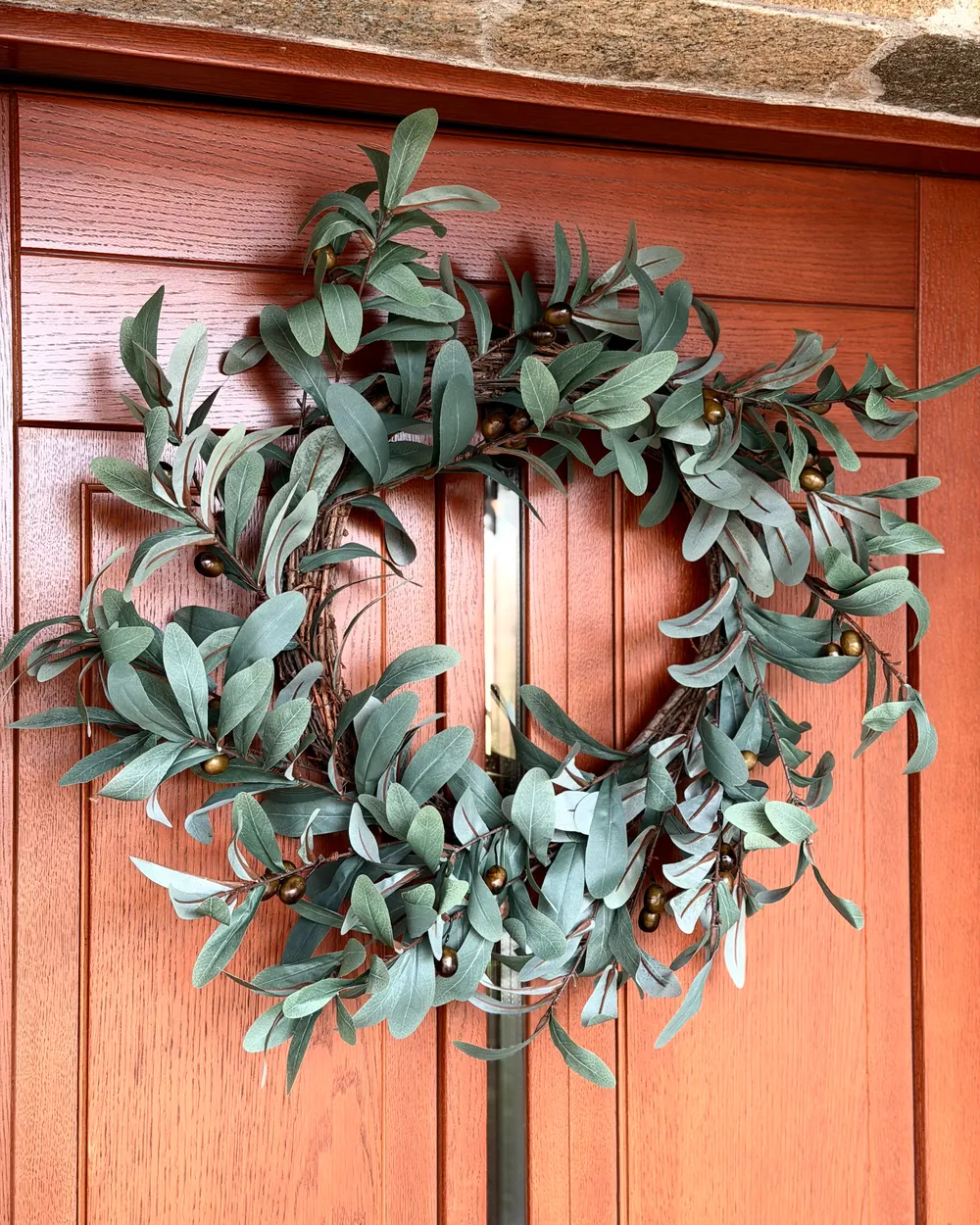 Decorative Wreath DANRUN 65 cm Green_1034760