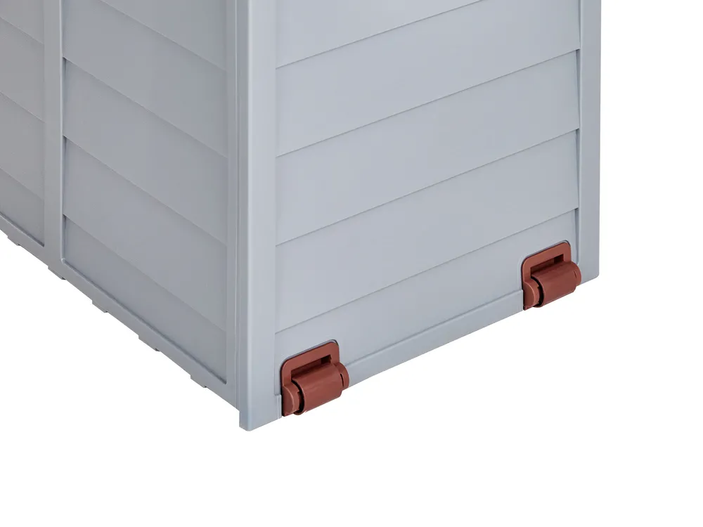 Aufbewahrungsbox LOCARNO 112 cm 50 cm Braun_812116