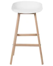 Set of 2 Bar Chairs MICCO White_731966
