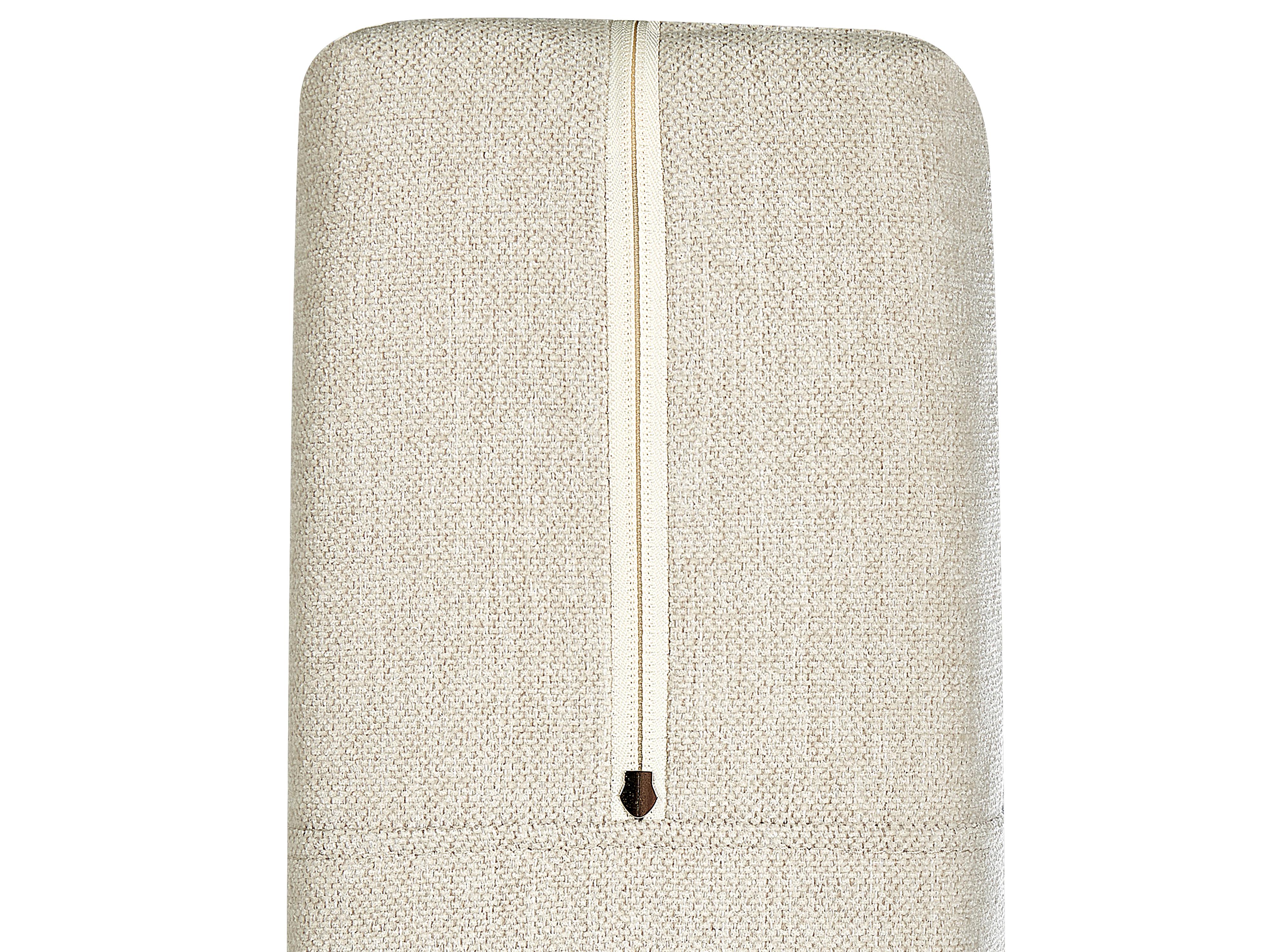 Divan Bed with Storage ARISTOCRAT Fabric Light Beige 180 x 200 cm (EU Super King)_873782