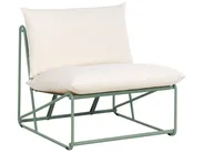 Garden Sofa Set 3 Seater PICO Metal Green_1013093