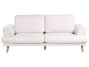 Sofa Set 4-Sitzer KILDAL Stoff Hellbeige_1058560