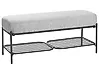 Schuhbank TRUCKEE Stoff Grau