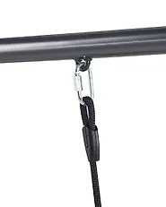 Patio Swing MARSCIANO Metal Dark Grey_961283