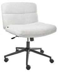 Desk Chair CATLIN Boucle White_1009923