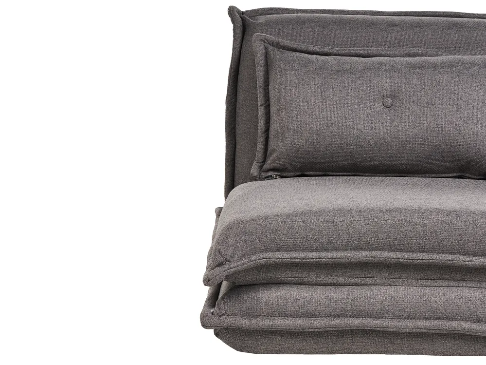 1-Sitzer Schlafsofa DELLEN Stoff Dunkelgrau_1031400