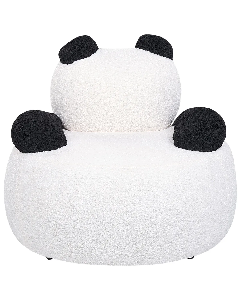 Kindersessel Panda VIBY Bouclé Weiß_886985