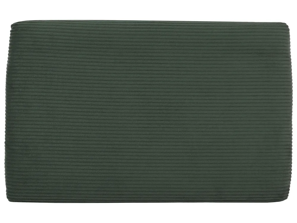 Chaise Longue EGERIS Corduroy Dark Green_1067109